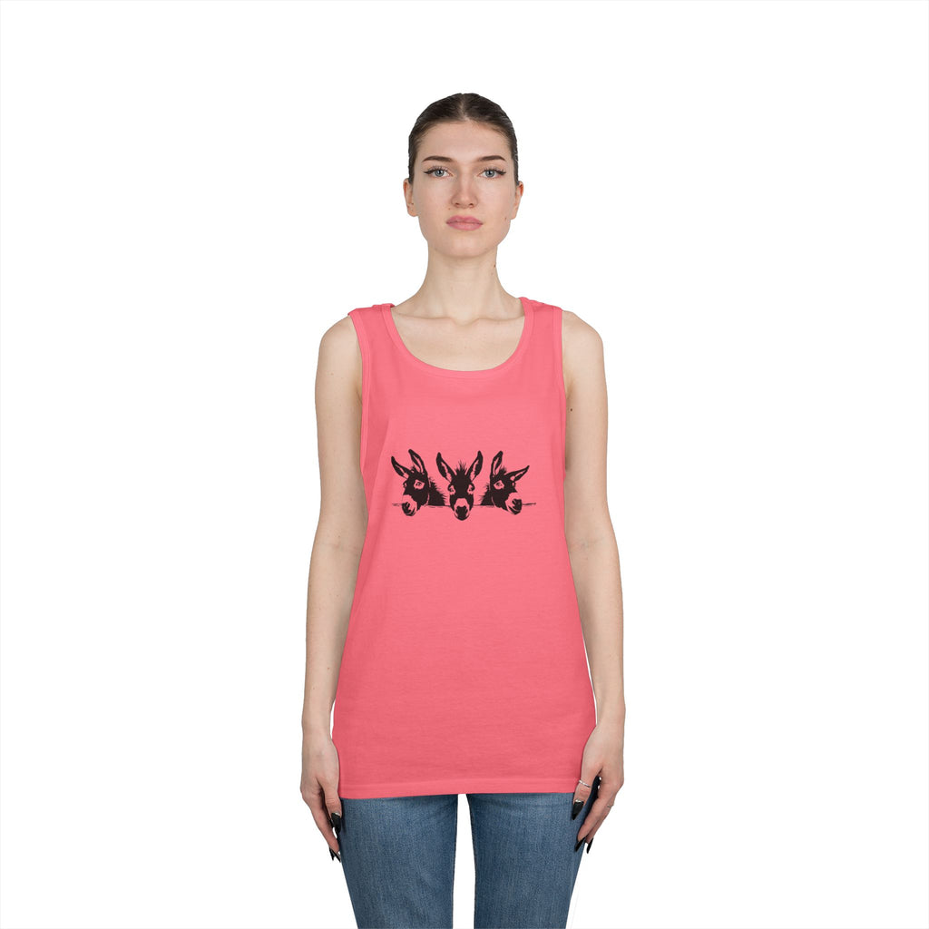 Donkey Trio Minimalist Cotton Tank