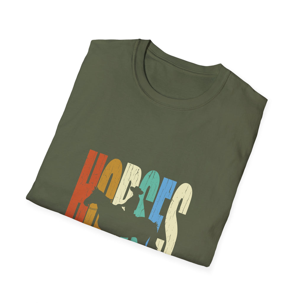 Hugless Keep Me Safe Retro Rainbow T-Shirt