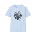 I Like Donkeys And Maybe 3 People T-Shirt — Funny Donkey Lover Tee