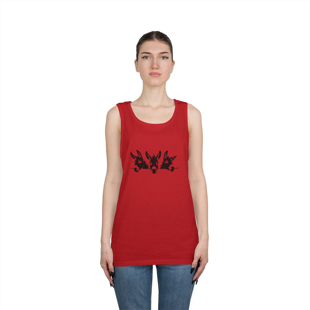 Donkey Trio Minimalist Cotton Tank