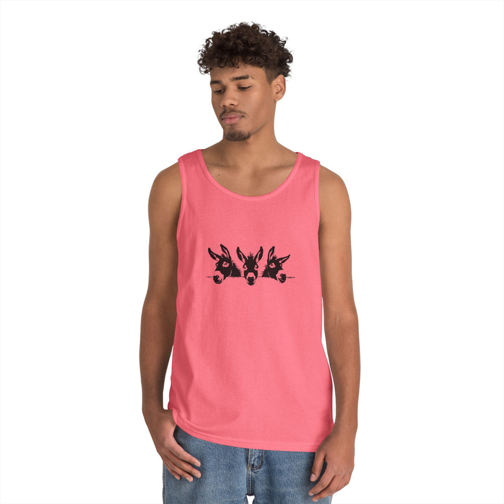Donkey Trio Minimalist Cotton Tank