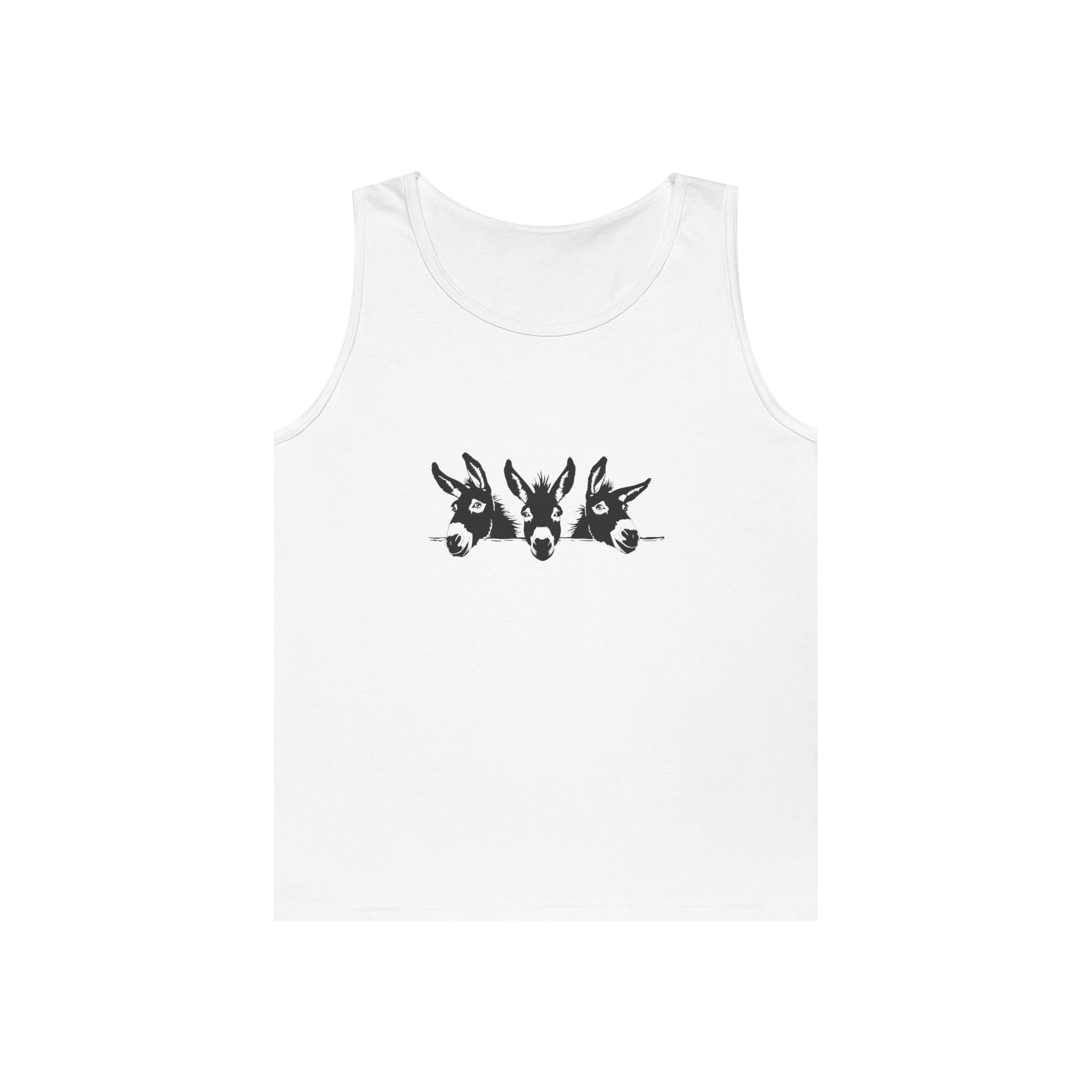 Donkey Trio Minimalist Cotton Tank
