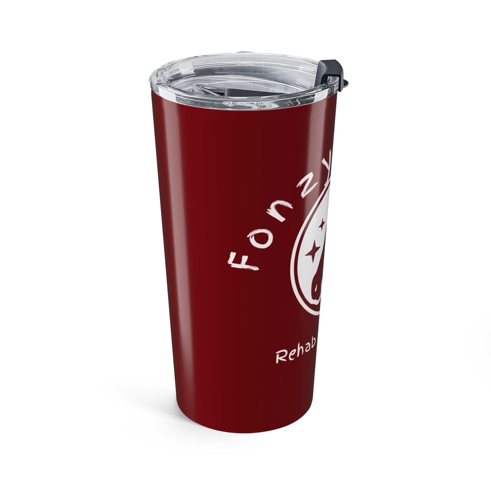Horse Rescue Logo Tumbler 20oz – Maroon Insulated Travel Cup