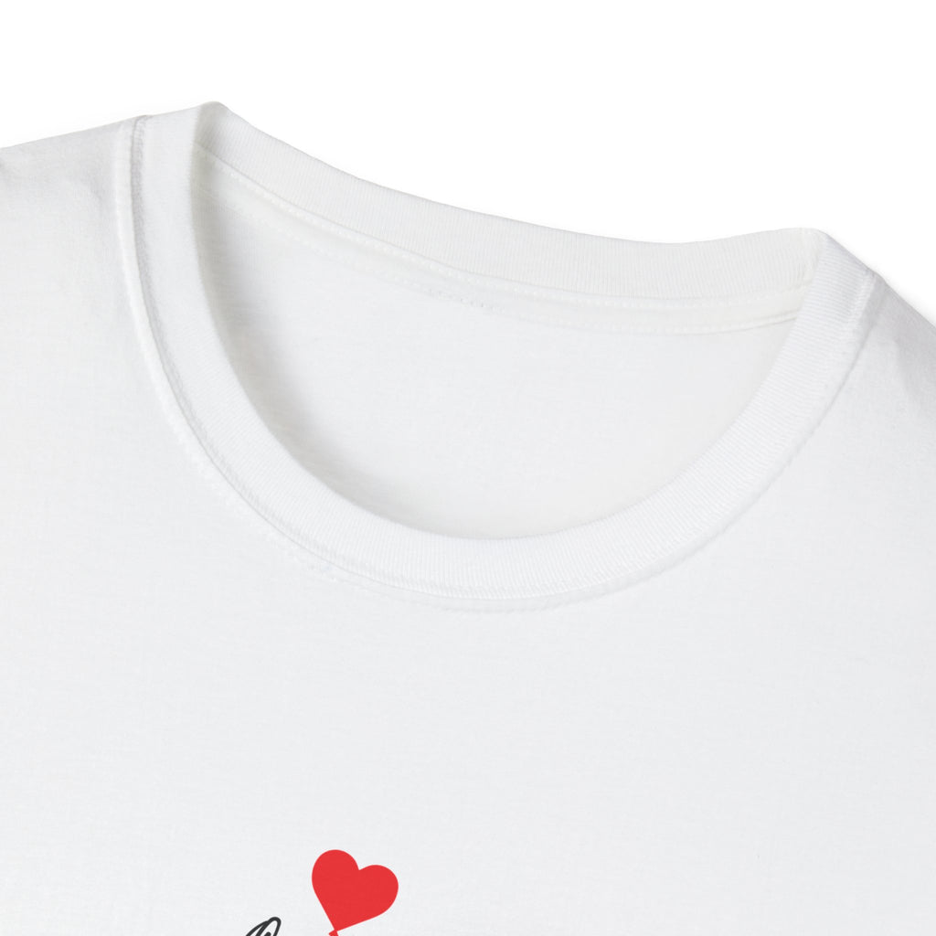 Donkey Love T-Shirt — Minimal Cute Donkeys with Heart Graphic
