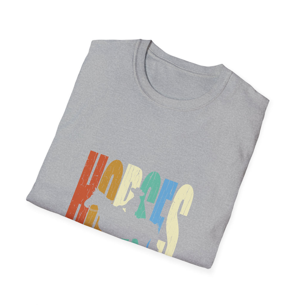 Hugless Keep Me Safe Retro Rainbow T-Shirt