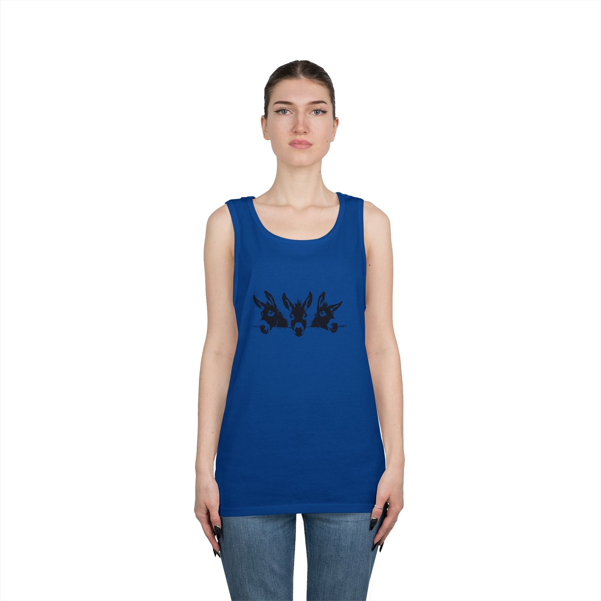 Donkey Trio Minimalist Cotton Tank