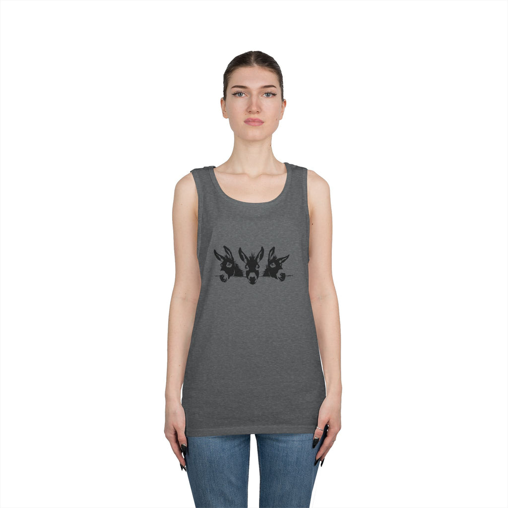 Donkey Trio Minimalist Cotton Tank