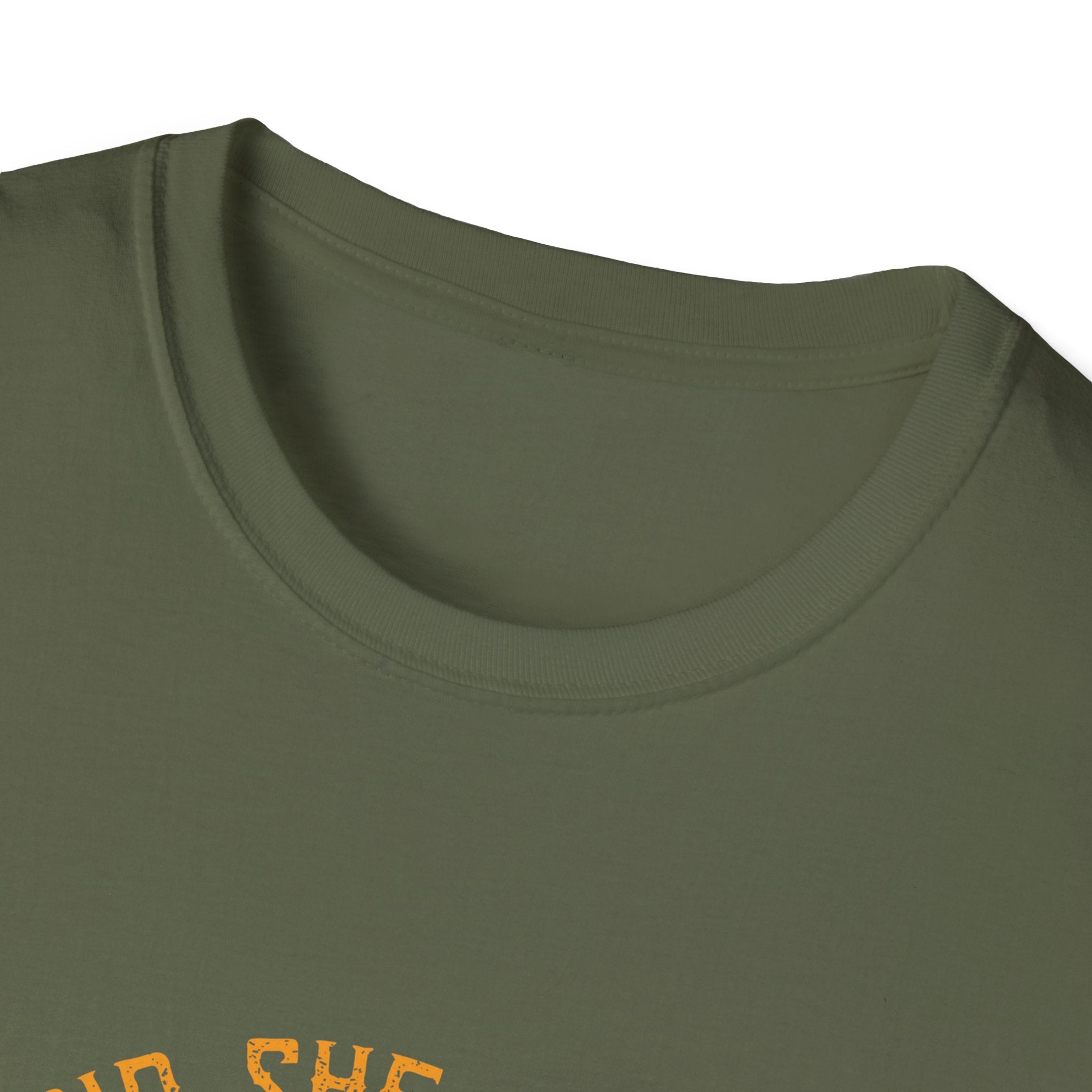 Happily Ever After Camping T-Shirt — 'And She Lived Happily Ever After' Retro Sunset Tee