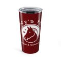 Horse Rescue Logo Tumbler 20oz – Maroon Insulated Travel Cup