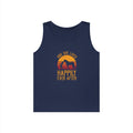 Tank Top — "And She Lived Happily Ever After" Sunset Horse Tank for Women