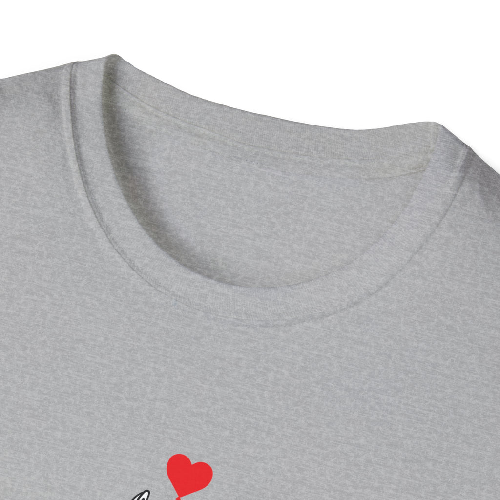 Donkey Love T-Shirt — Minimal Cute Donkeys with Heart Graphic